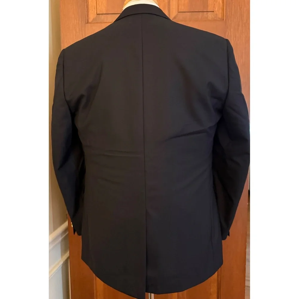 Brooks Brothers 1818 Loro Piana Wool Blazer Mens 42R Navy Madison Fit Jacket